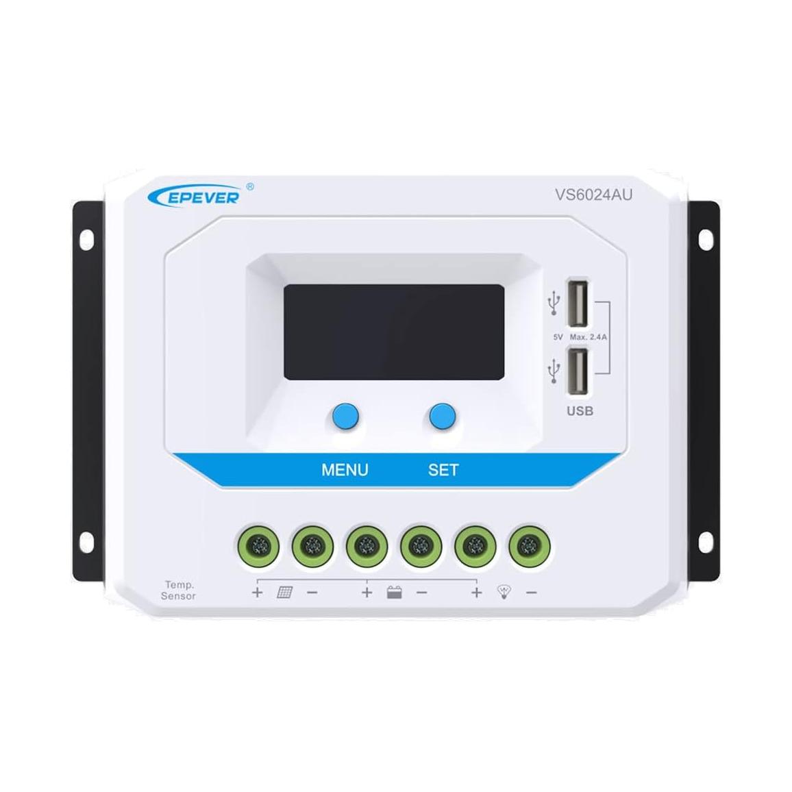 Controlador de carga 12/24V EPEVER PWM VS6024AU