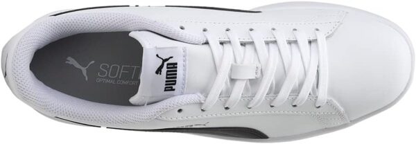 (42) Sapatilhas Puma Smash V2 Branco Preto - Homem