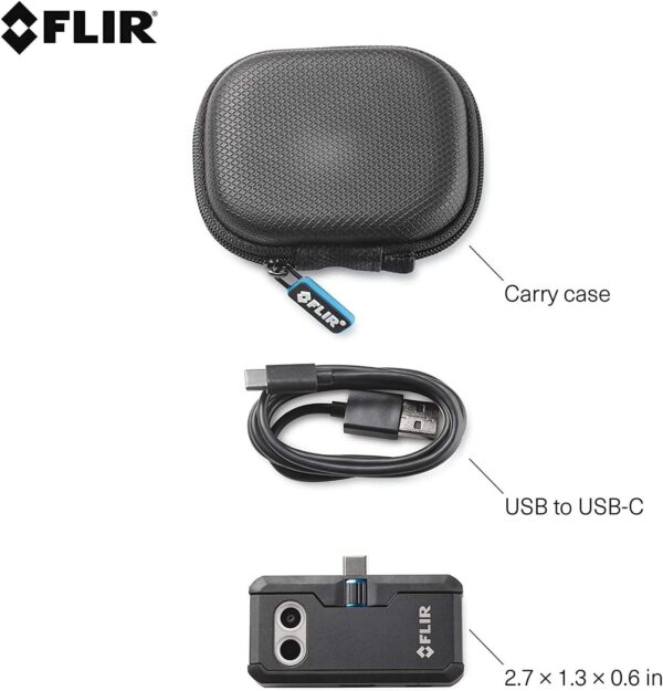 FLIR One Pro LT Câmara de Imagem Térmica de Alta Resolução APENAS PARA IPHONE COM PORTA LIGHTNING