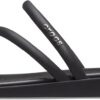 (34/35) Sandalias Crocs Miami Toe Loop Mulher Preto