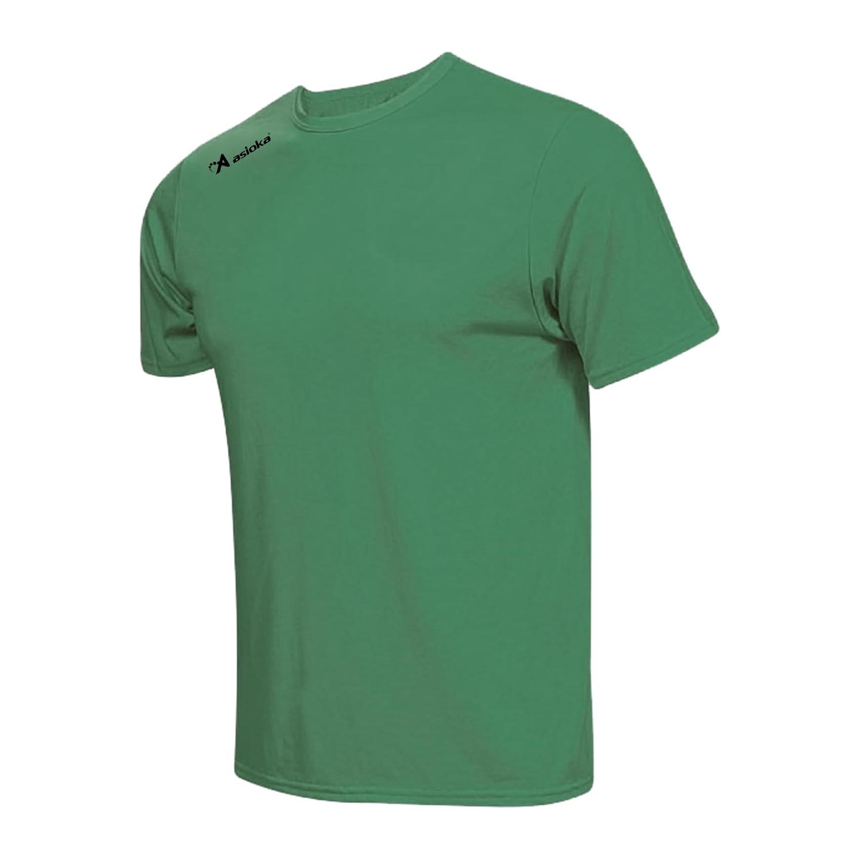 (XL) T-Shirt Desportiva Asioka Verde Secagem Rápida - Homem