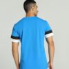(S) Camisola Desportiva PUMA Teamrise Azul Elétrico Preto e Branco