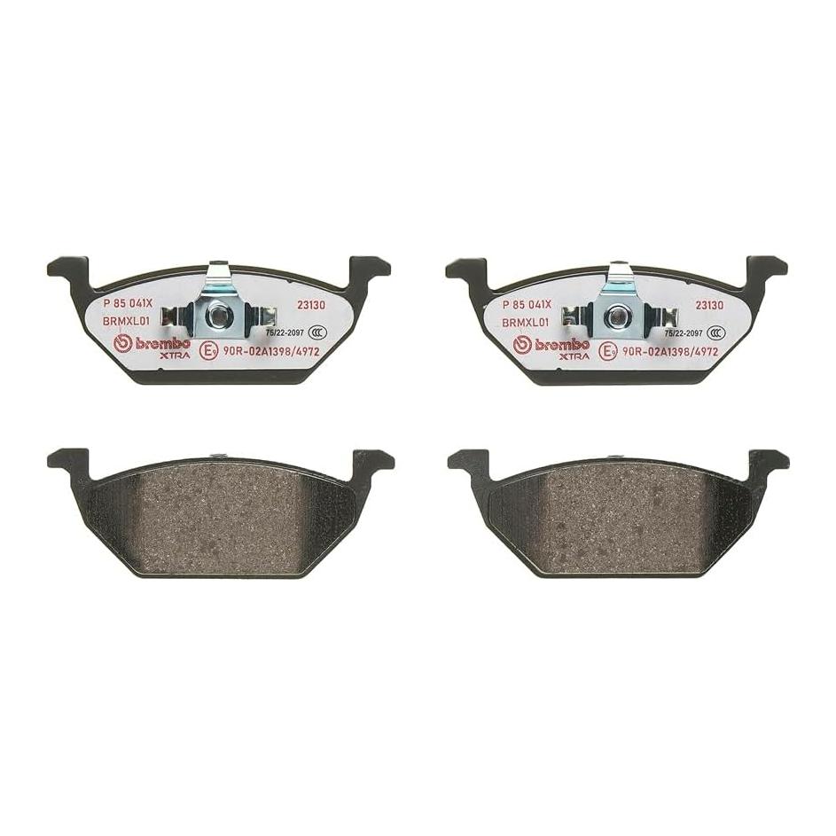 Pastilhas de travão BREMBO P85 041X sem acessórios