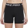 (M) Calções Nike NP 365 5in Mulher Preto e Branco