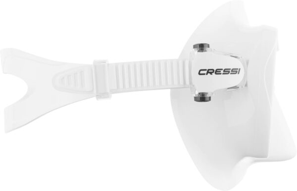 Máscara Mergulho Cressi F1 Unissexo Adulto Monocristal Frameless Branca