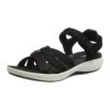 (38) Sandálias Clarks Mira Tide Preto - Mulher