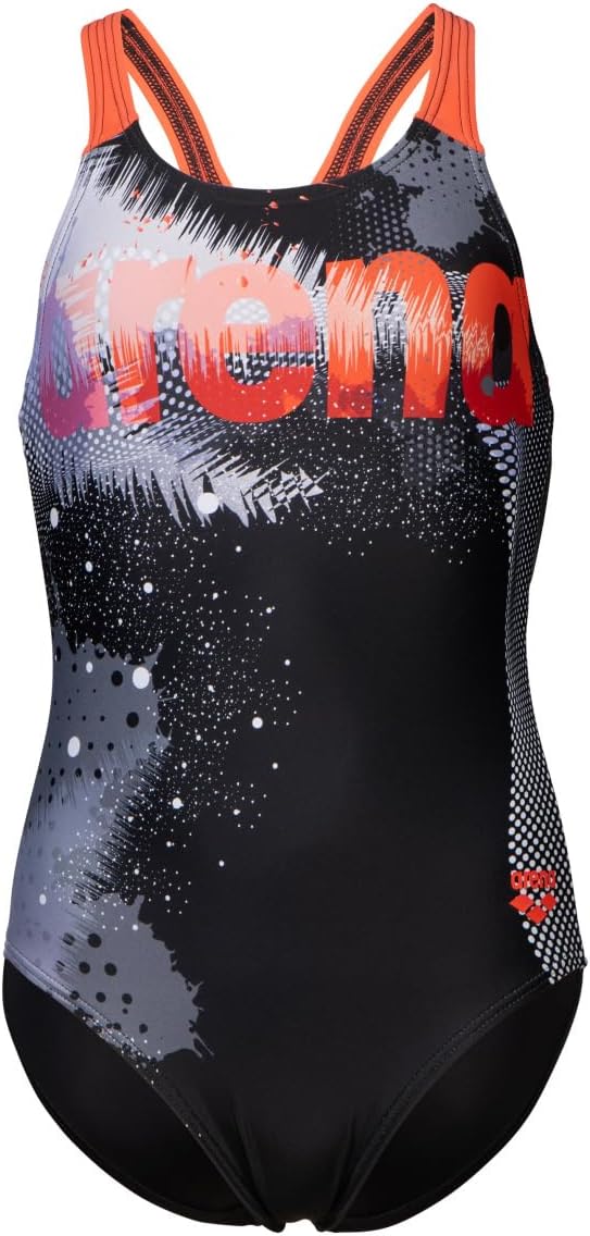 (8-9) Fato de Banho ARENA Feel Light Tricks Swim Pro Preto