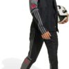 (11-12 Anos) Casaco de Treino adidas SQUADRA25 Preto/Cinzento/Coral Unissexo