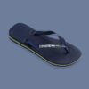 (39/40) Chinelos de dedo Havaianas - Logótipo do Brasil Navy Blue