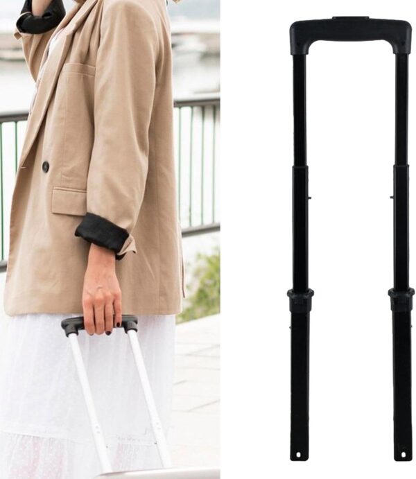 61A2BtYGYcvL._AC_SL1500_ Cabo Telescópico Ronyme para Mala de Viagem Barra Extensível Preto