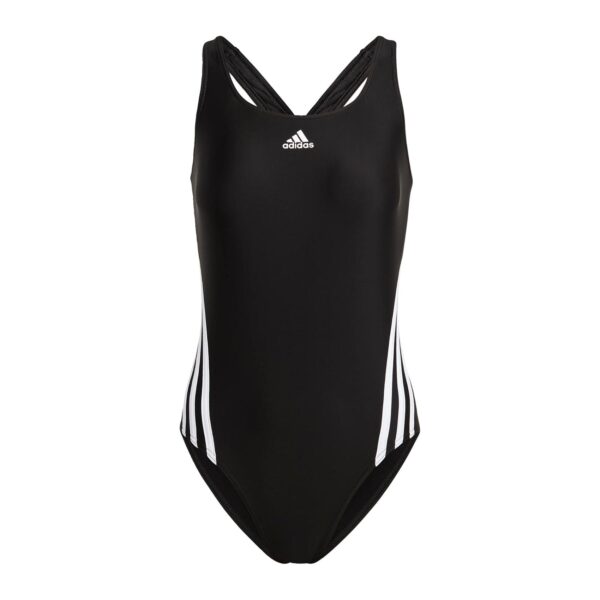 (38) Fato de Banho 3-Stripes adidas Multicolor (Preto/Branco)