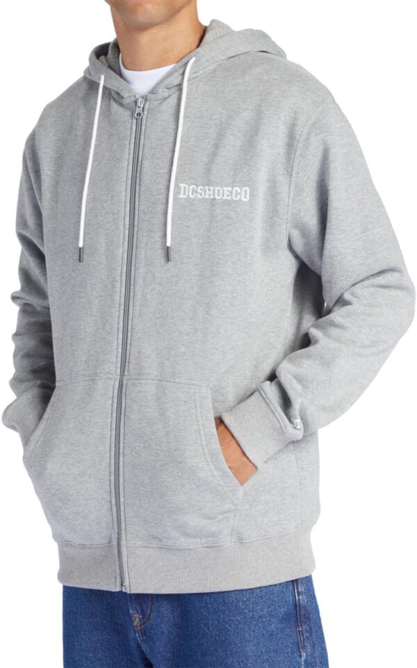 (XS) Camisola com capuz e fecho de correr DC Shoes Baseline Homem