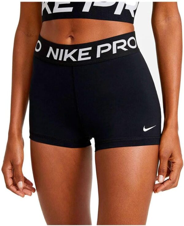 (M) Calções Shorts Nike W NP 365 Short 3" corrida Preto Mulher