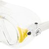 Máscara Mergulho Cressi Nano Crystal Unissexo Adulto Silicone Transparente Amarelo