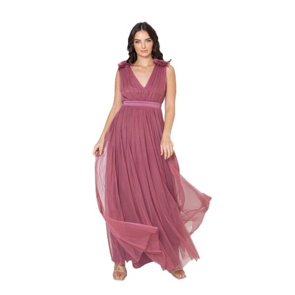 (36) Vestido comprido Maya Deluxe Maxi Dress Mulher