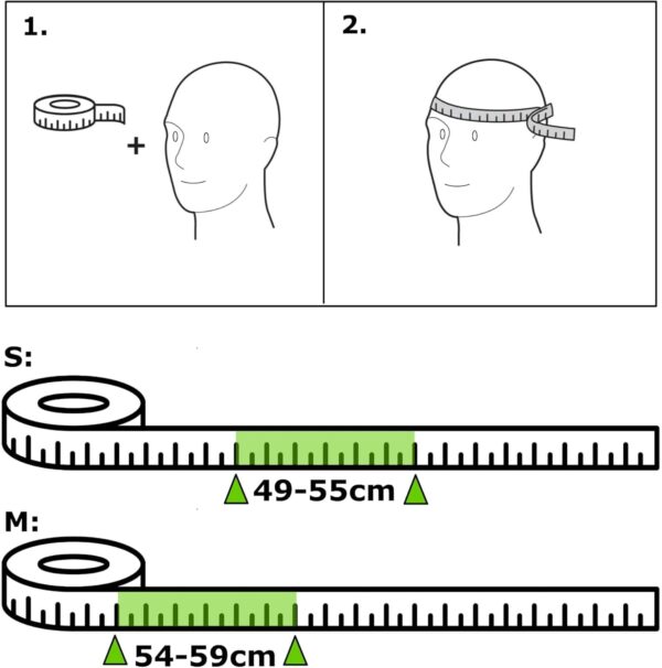 Capacete bicicleta infantil Crazy Safety 49-55 cm