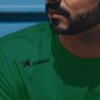(XL) T-Shirt Desportiva Asioka Verde Secagem Rápida - Homem