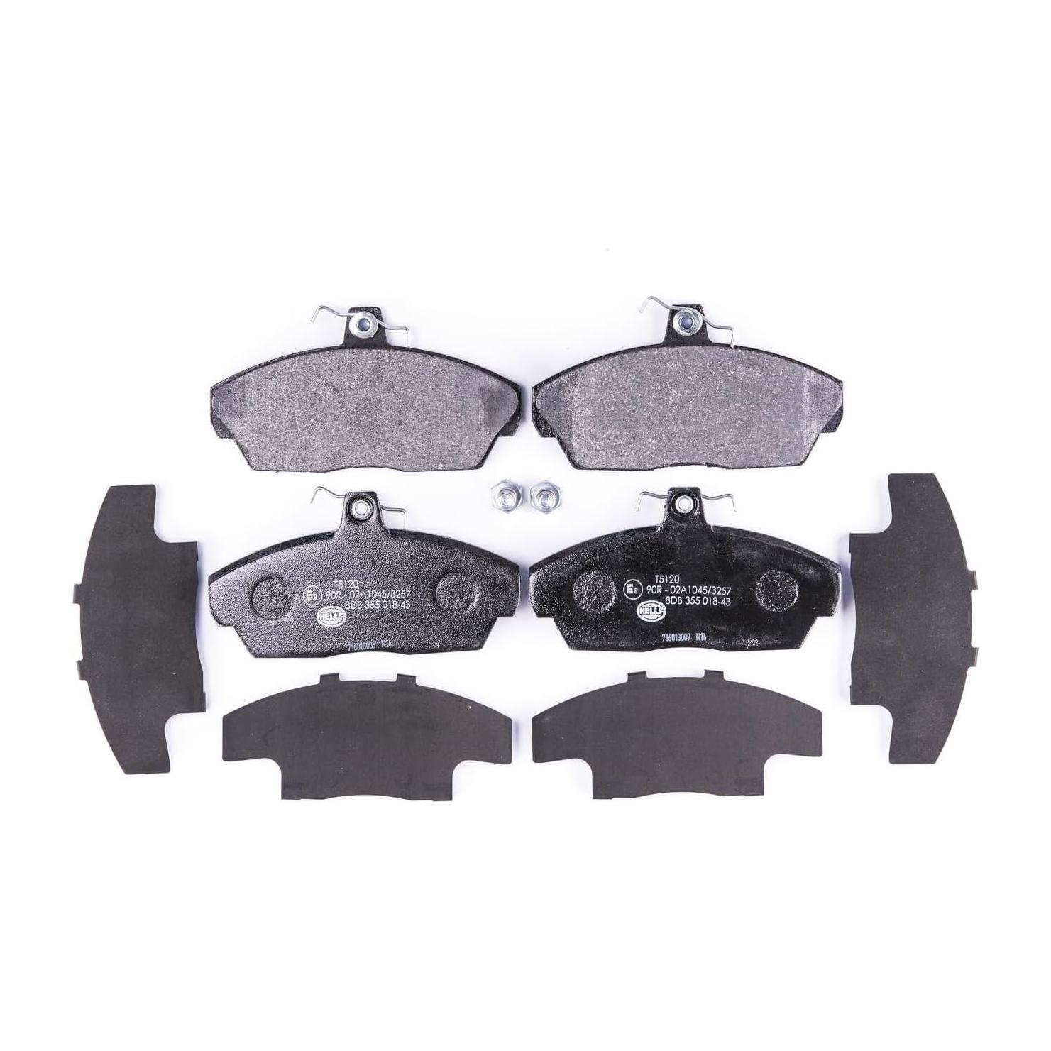 Pastilhas de travão FREELANDER HELLA 8DB355018-431