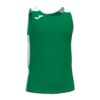 (M) T-shirt Desporto com Alças Joma Record II Verde Branco - Para Homem