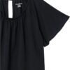 (XXL) T-Shirt Gola Redonda Aberta Amazon Essentials Regular-Fit Preto Kapärmel