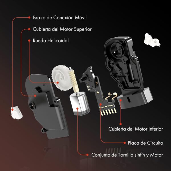 Frankberg Servomotor Fechadura da porta da frente esquerda 7 pinos compatível com E90-E93 2004-2022 E81 E87 F20 2004-2022 E60 F10 2004-2017 X1 E84 2 009-20 015 X3 E83 2008-2017 51217202143