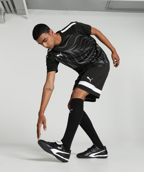 (M) Calções PUMA individualRISE Malha Homem Preto e Branco