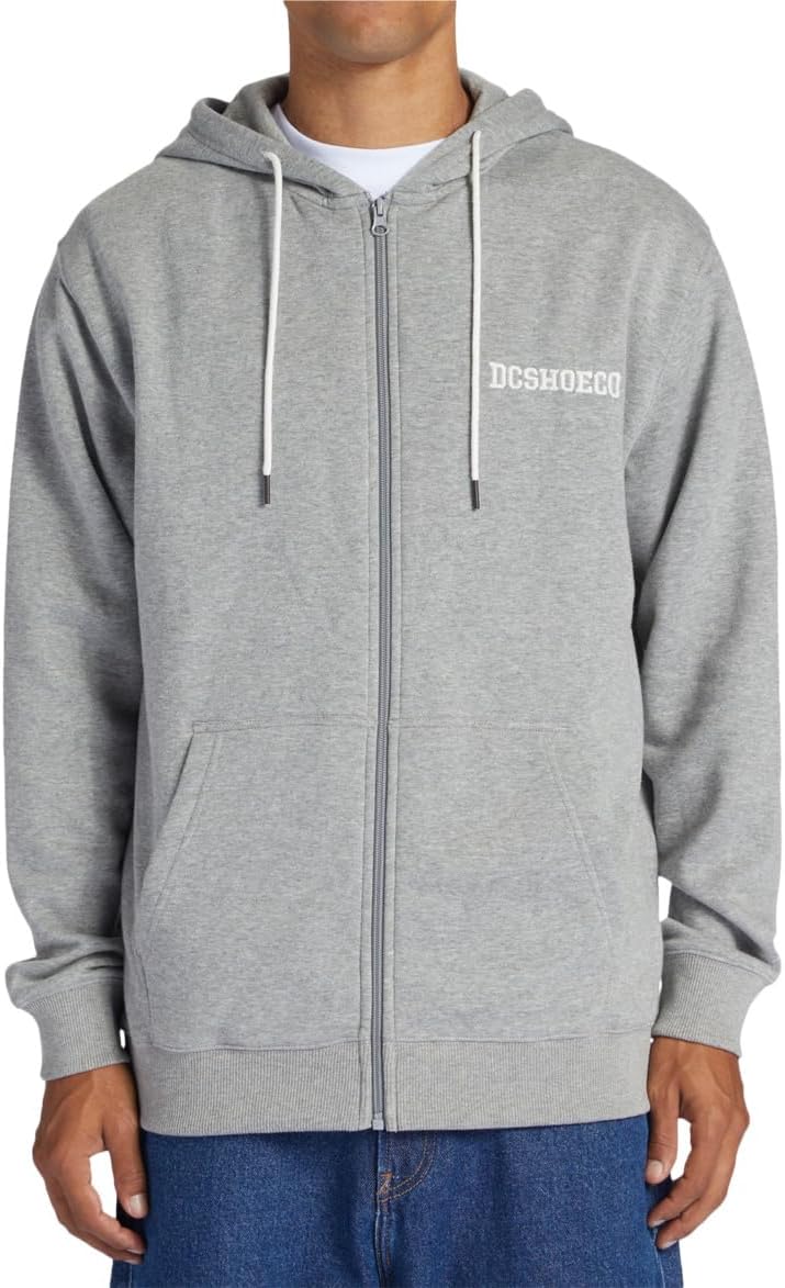 (XS) Camisola com capuz e fecho de correr DC Shoes Baseline Homem