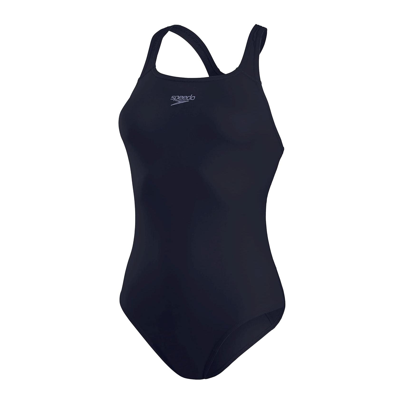 (44) Fato de Banho Speedo Eco Endurance+ Medalist Corte Desportivo Azul Navy Mulher