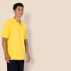 (L) T-Shirt polo algodão corte regular Amazon Essentials Amarelo