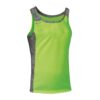 (L) T-shirt Desportiva Asioka Elba Sem Mangas Verde Fluorescente