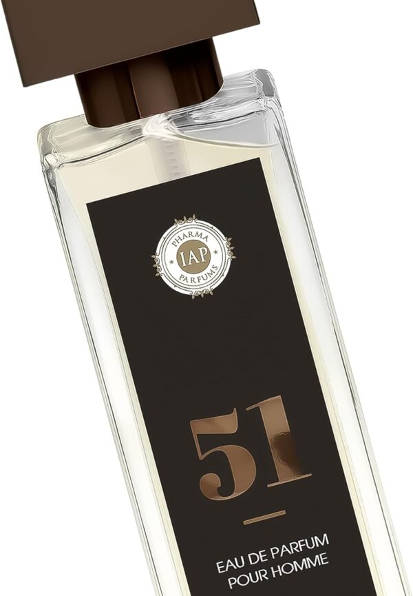 Perfume de Mulher Nº 51 Eau de Parfum 150 ml – Fragrância Oriental com Bergamota, Rosa e Cedro IAP Pharma