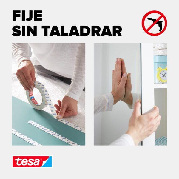 3 Rolos Fita adesiva dupla face TESA Powerbond para WCs 5m x 19mm (NOVO)