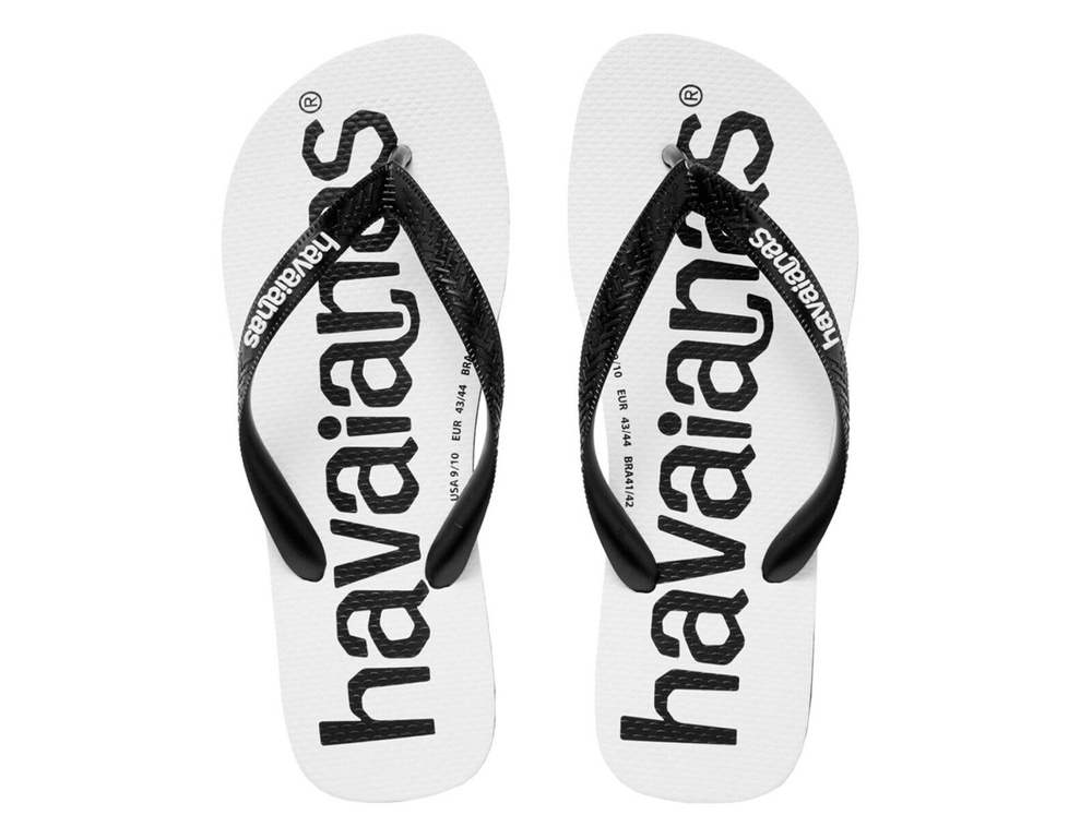 (43/44) Chinelos de dedo Havaianas Top Logomania