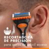 16 Recargas Gillette Fusion5 Pack - 5 Lâminas com Faixa Lubrificante e Aparador de Precisão