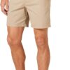(40W) Calções Chino Slim Amazon Essentials Castanho - Homem