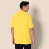 (L) T-Shirt polo algodão corte regular Amazon Essentials Amarelo