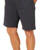 (33W) Calções Chino Corte Clássico Azul Marinho Amazon Essentials