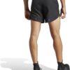 (L) Calções Corrida adidas Run It 5 Inch Preto Homem