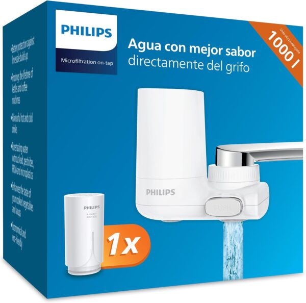 Sistema de Filtração de Água para Torneira Philips Water AWP3703/10 Branco 1000 L