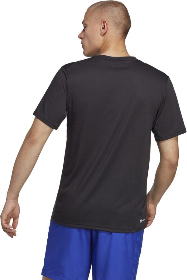 (S) T-Shirt Treino adidas Essentials Comfort Preto e Branco Homem