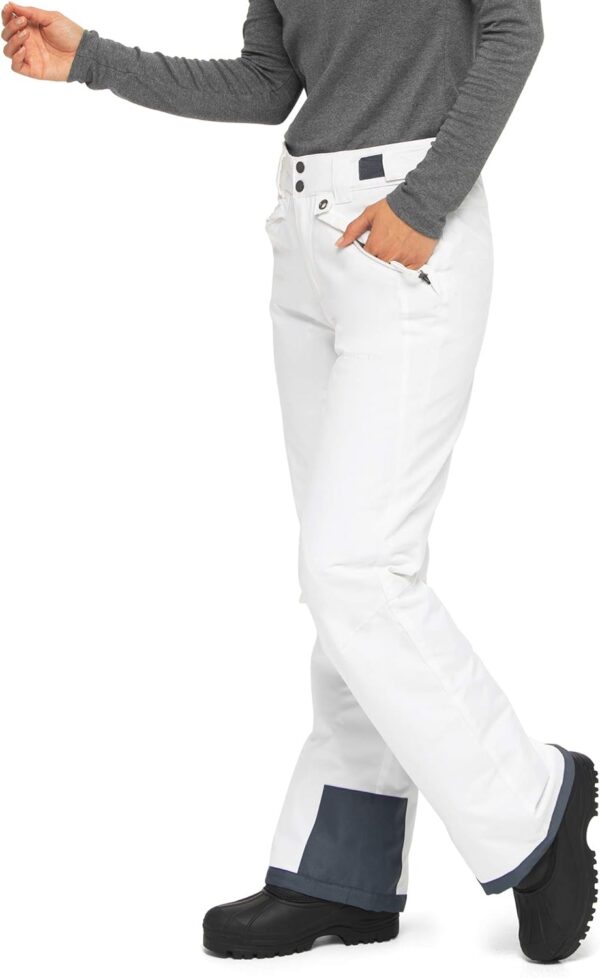 (XS) Calças de Neve Isoladas ARCTIX para Mulher Cor Branca