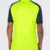 (M) T-Shirt Desporto Joma Academy Iv Amarelo Fluor/Marinho