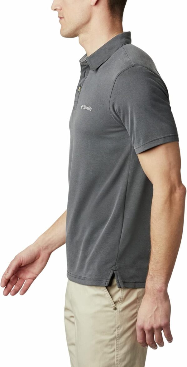 (M) Polo Columbia Shark para Homem - Cinza