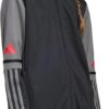 (11-12 Anos) Casaco de Treino adidas SQUADRA25 Preto/Cinzento/Coral Unissexo