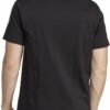 (S) T-Shirt adidas Essentials 3-Stripes Preto/Branco