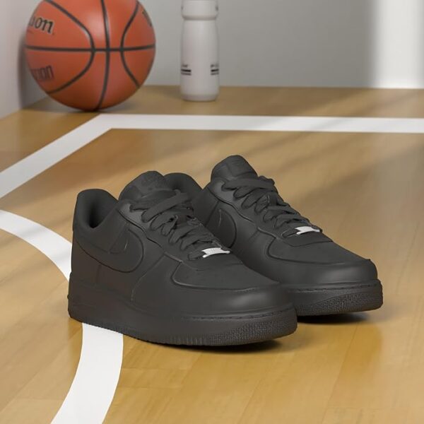 (38.5) Sapatilhas Nike Air Force 1 '07 Mulher - Preto