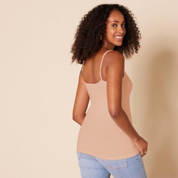 (L) Camisola Pack 3 Burgunder/Kamel/Malva Amazon Essentials