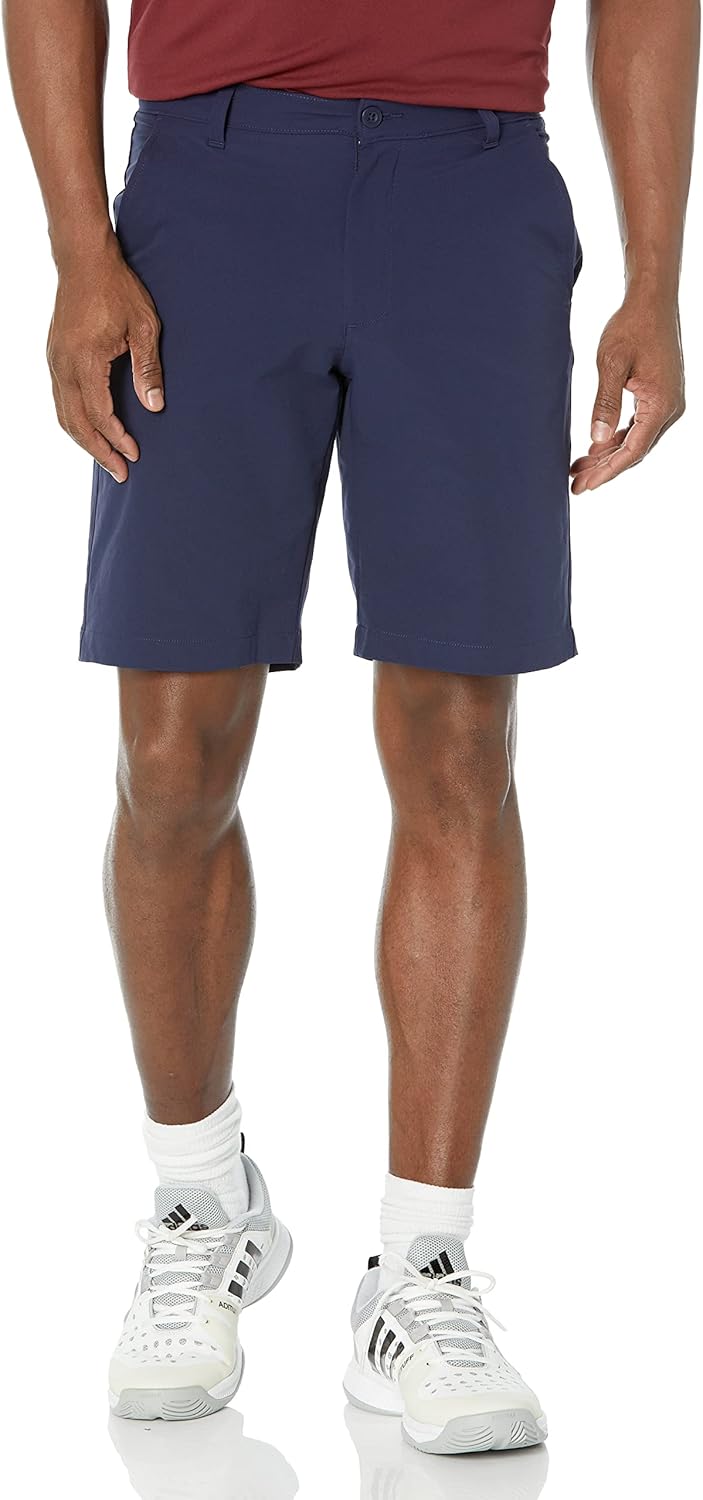 (W42) Calções Desportivos Under Armour UA Tech Shorts para homem Midnight Navy Blue