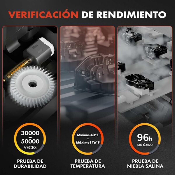 Fechadura da porta traseira direita 6 polos compatível com Cordoba 6L2 Ibiza III 6L1 Polo 9N 01-09 Polo 9N 9A 02-22 Berlina Hatchback 3B4839016AG