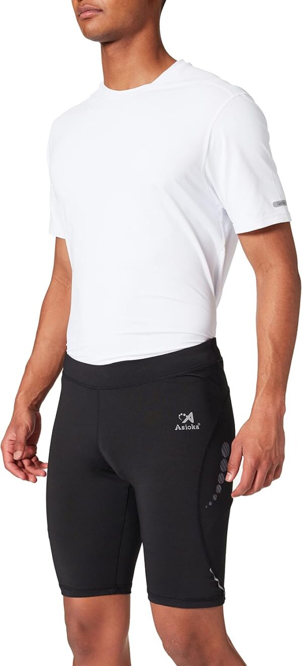 (M) Calções Desportivo Asioka 117/15 Malha compacta curta para homem